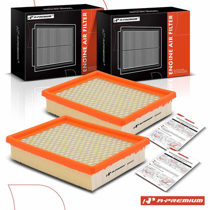 2X Engine Air Filter for Buick Century (1989–1993) Chevrolet Beretta (1990–1993)