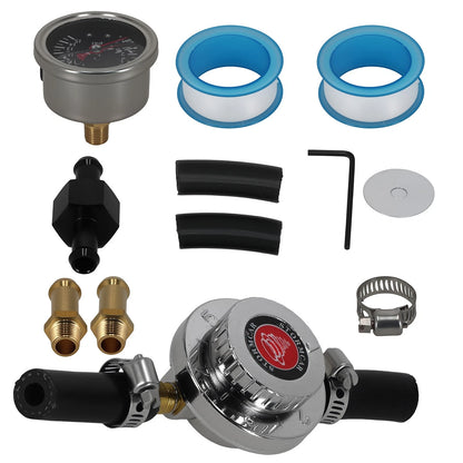 Adjustable Fuel Pressure Regulator 1-5 PSI for Universal Classic Cars (1965–1985)