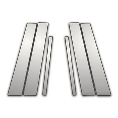 6Pc Chrome Pillar Post Covers Replacement for Infiniti G35 (2003–2006)