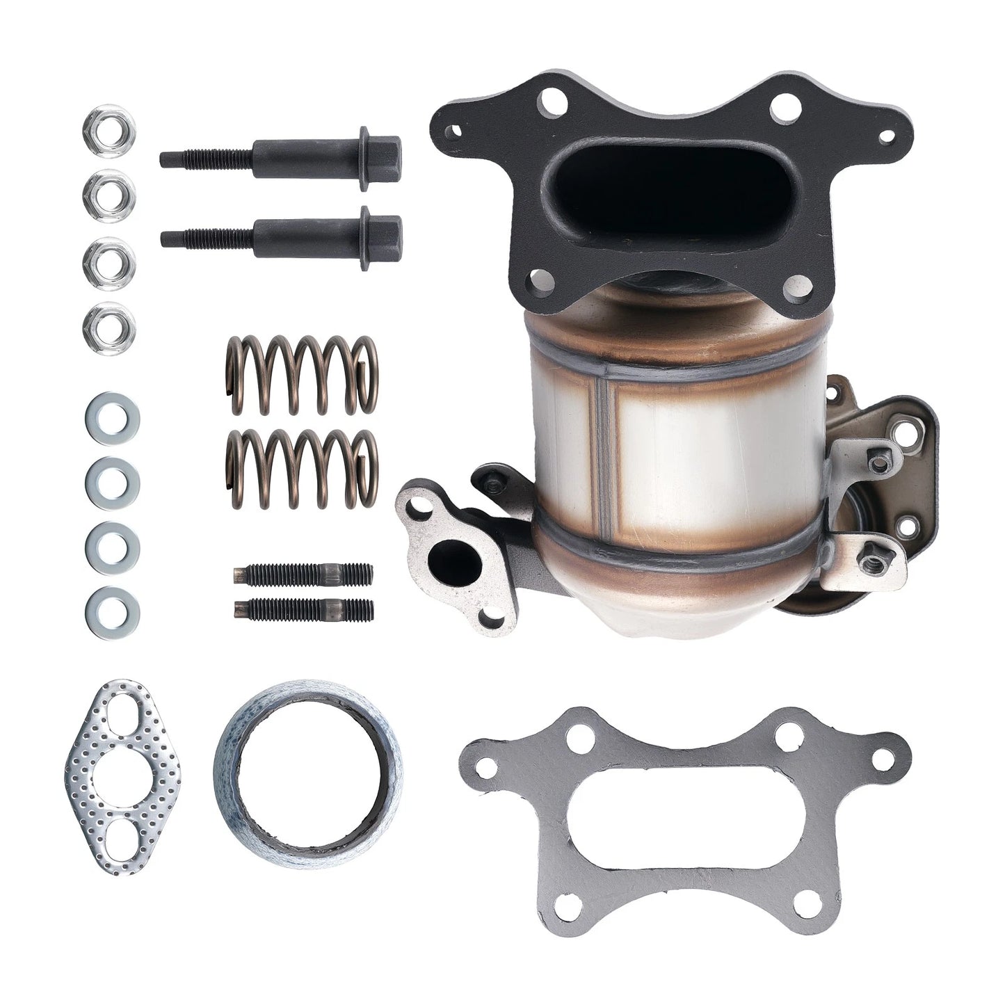 Front Side Catalytic Converter Kit for Honda Fit L4 1.5L (2015–2020)