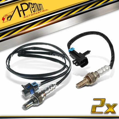 2X O2 Oxygen Sensors for Chevy Cavalier Pontiac (1995–2005)