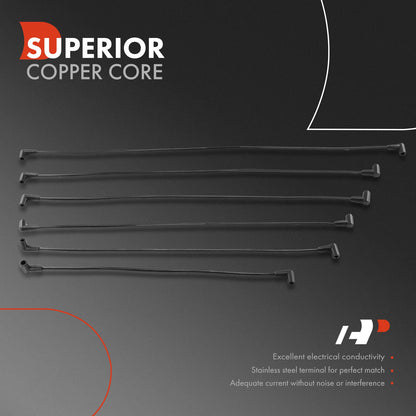 6x Spark Plug Wire Set for Chevy Camaro Pontiac Firebird (1995–1999)