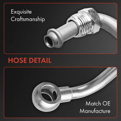 2X Power Steering Pressure & Return Line Hose for Mercedes-Benz E55 AMG (2000–2006)