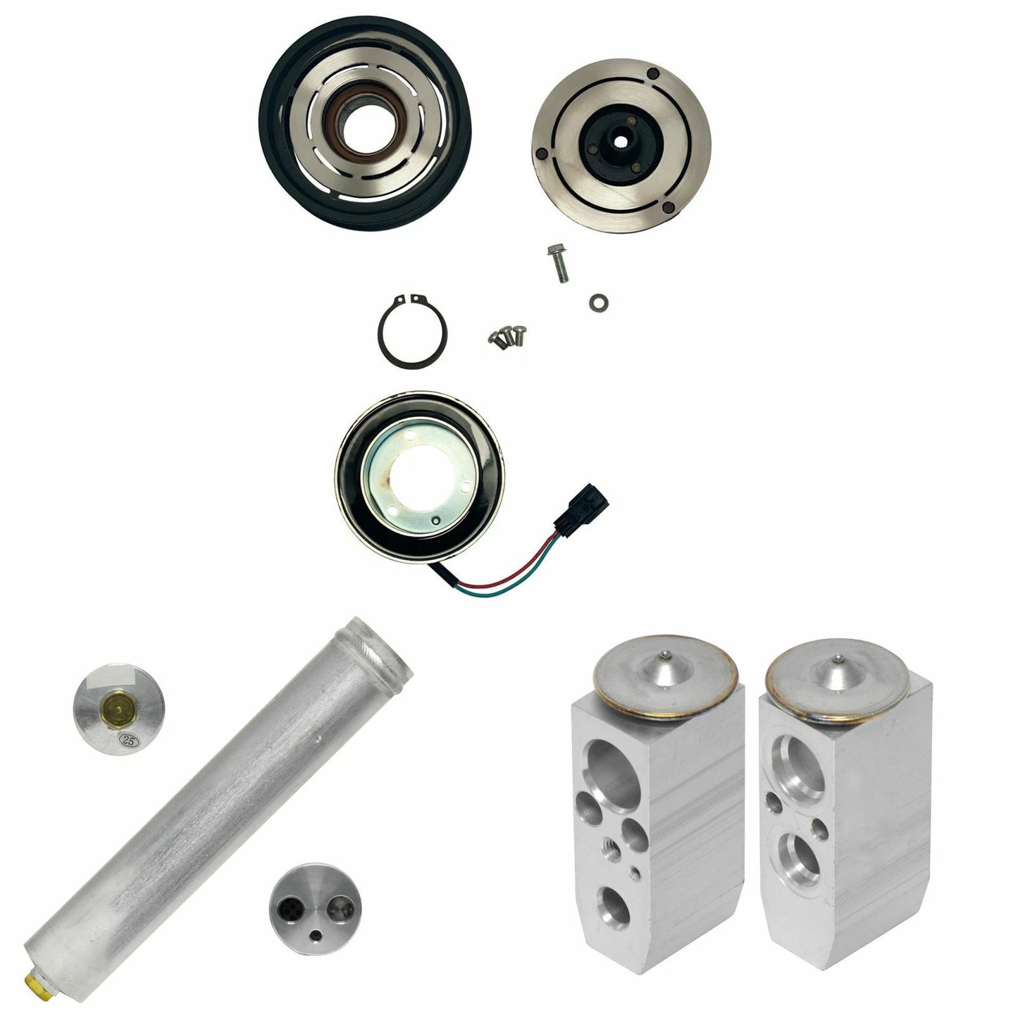 AC Compressor Clutch Kit Replacement for Nissan Rogue 2.5L (2012–2013)