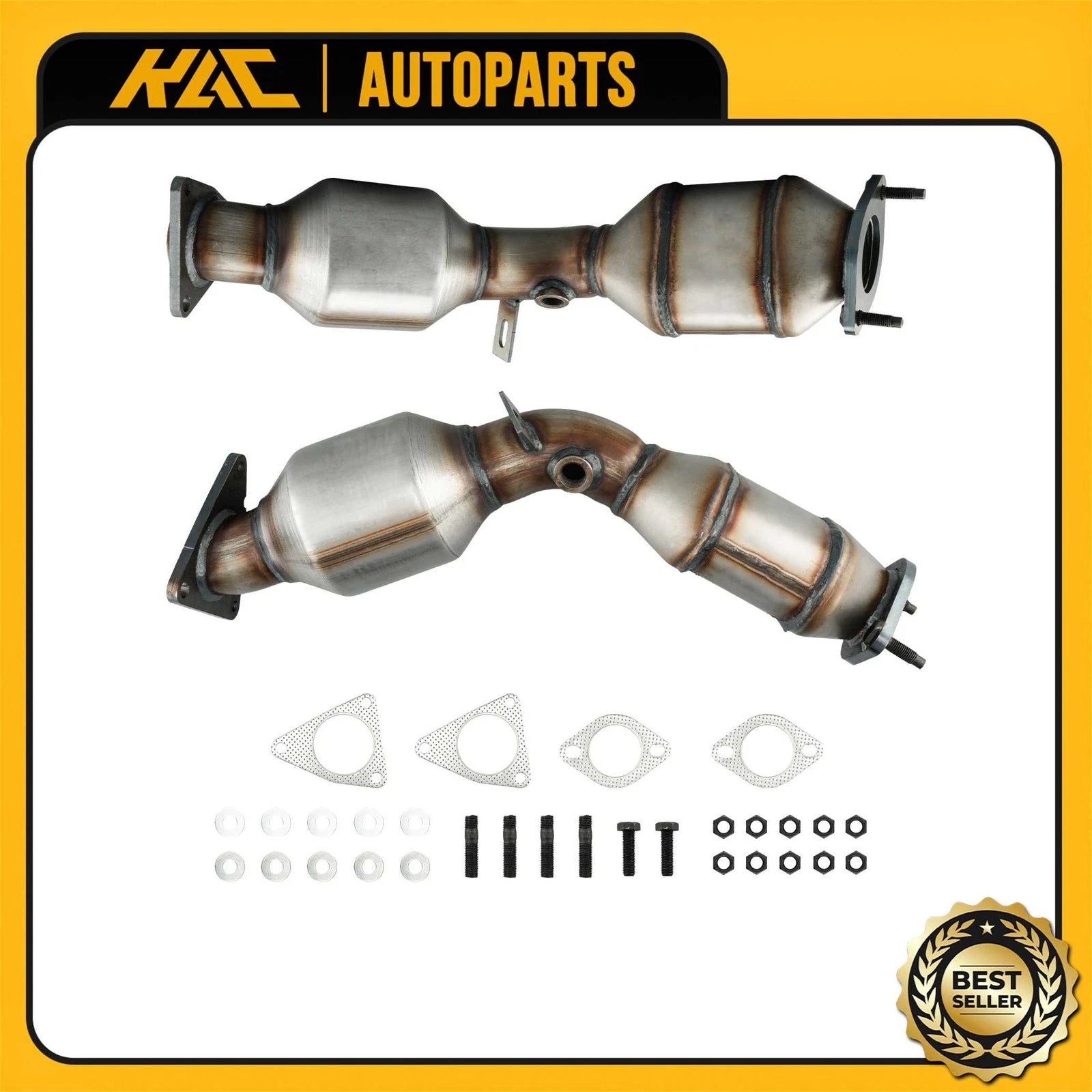 Catalytic Converter LH RH for 2014–2017 Infiniti QX50 (2-Pack)