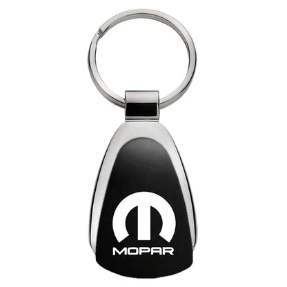 Black Teardrop Keychain - Officially Licensed for Mopar Vehicles