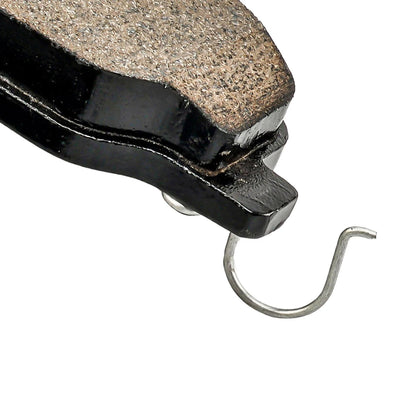 Front Ceramic Brake Pads with Hardware for Ford Mustang V6 (2011–2014)