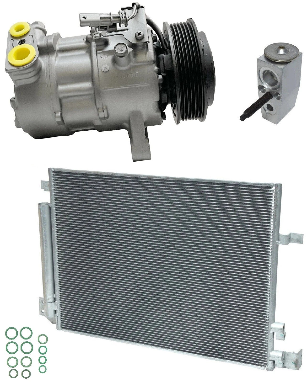 AC Compressor Kit With Condenser for Cadillac ATS 3.6L (2018–2019)
