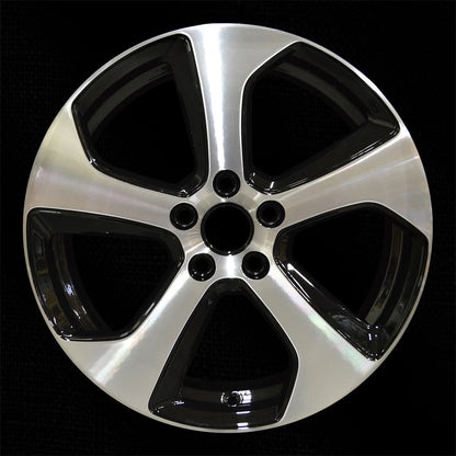 Factory Wheel 18x7.5 Black Machined for Volkswagen Golf (2014–2018)