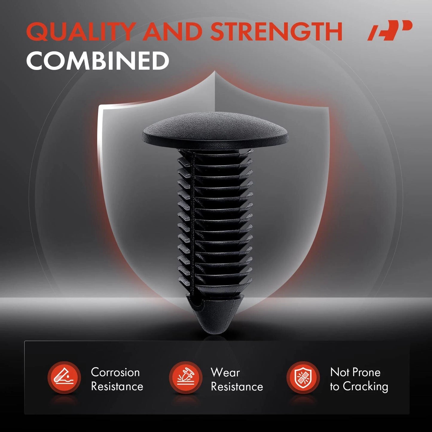 20Pcs 11mm Nylon Bumper Fascia Retainer for Ford