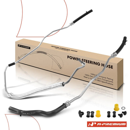 2X Power Steering Return Line Hose for Chevy Impala (2012–2016)