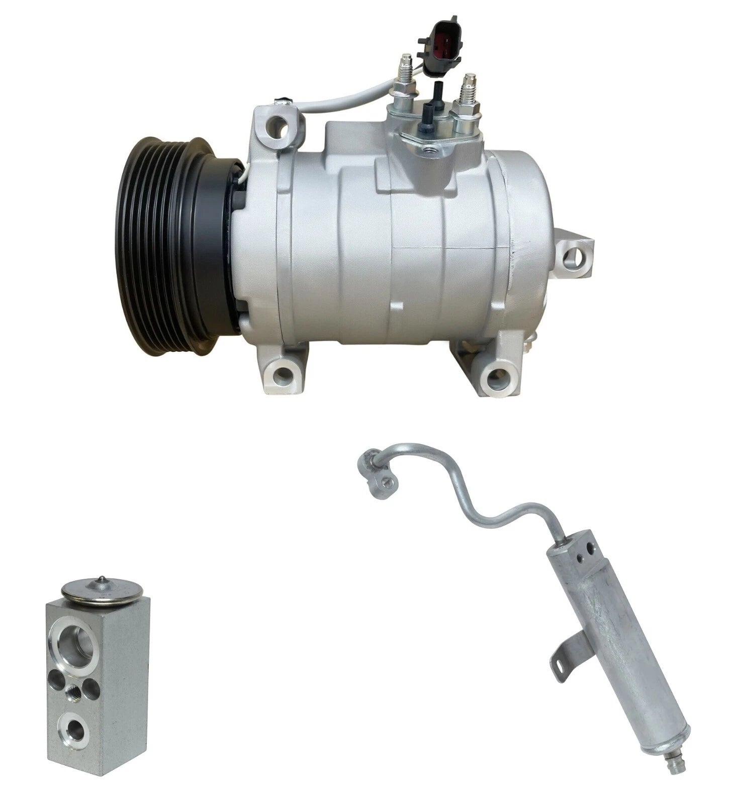 AC Compressor Kit Replacement for Jeep Grand Cherokee 6.1L (2009–2010)