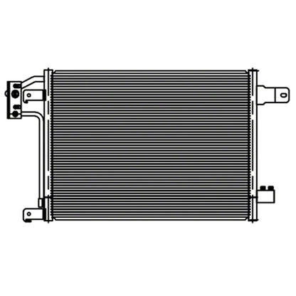 Replacement A/C Condenser w/Mt Repair Part For 2007-2011 Jeep Wrangler