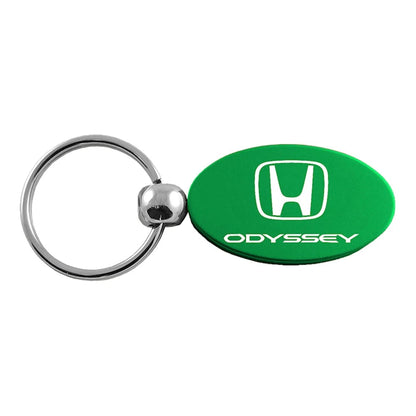 Green Oval Keychain KC1340.ODY.GRN - Officially Licensed for Honda Odyssey