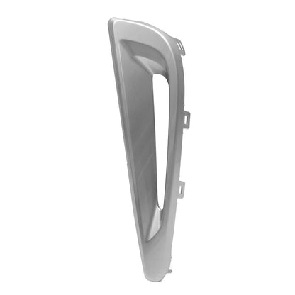 Replacement Gray Painted ABS Plastic Driver Side Daytime Running Light Bezel