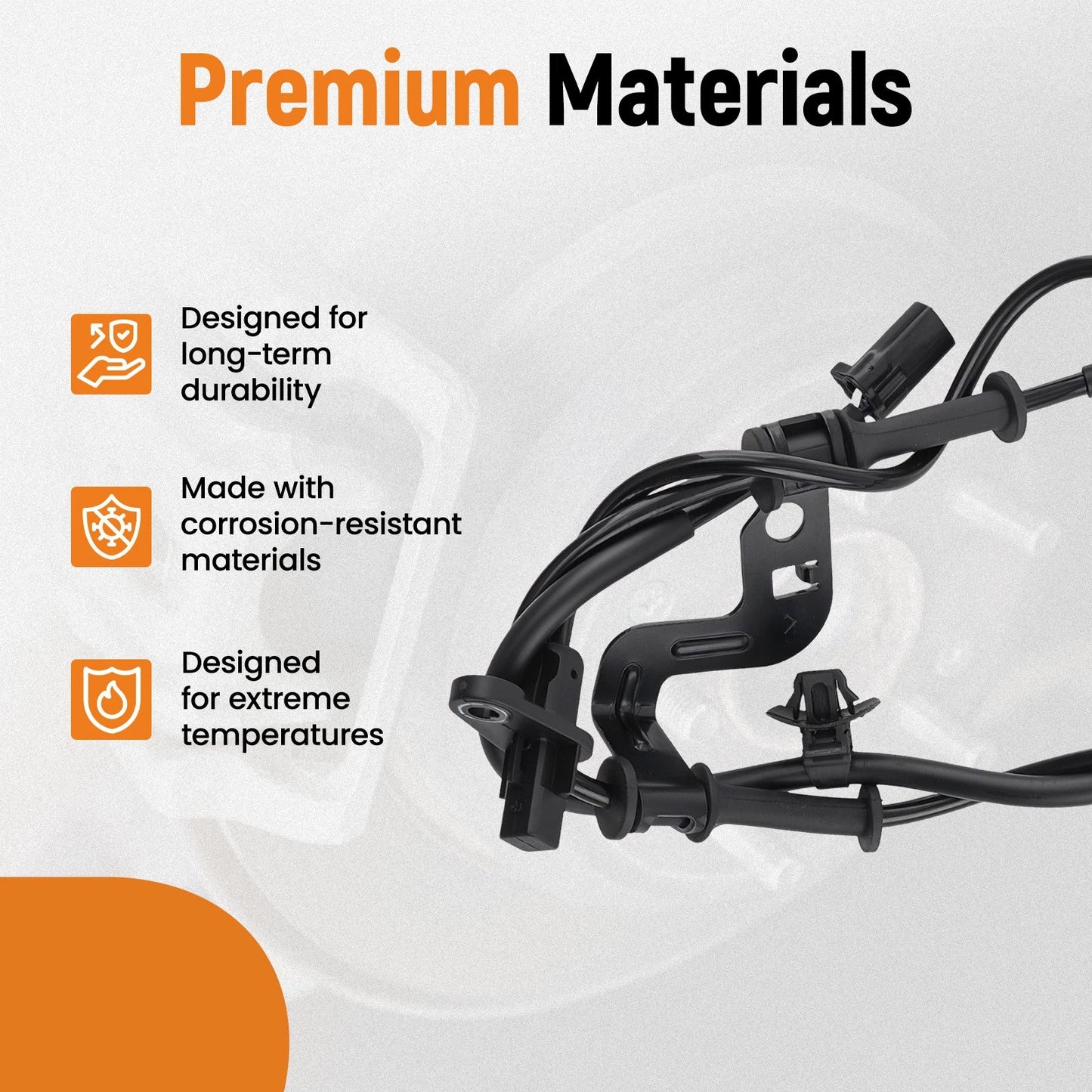 ABS Wheel Speed Sensor Front for Kia Forte (2014–2018)
