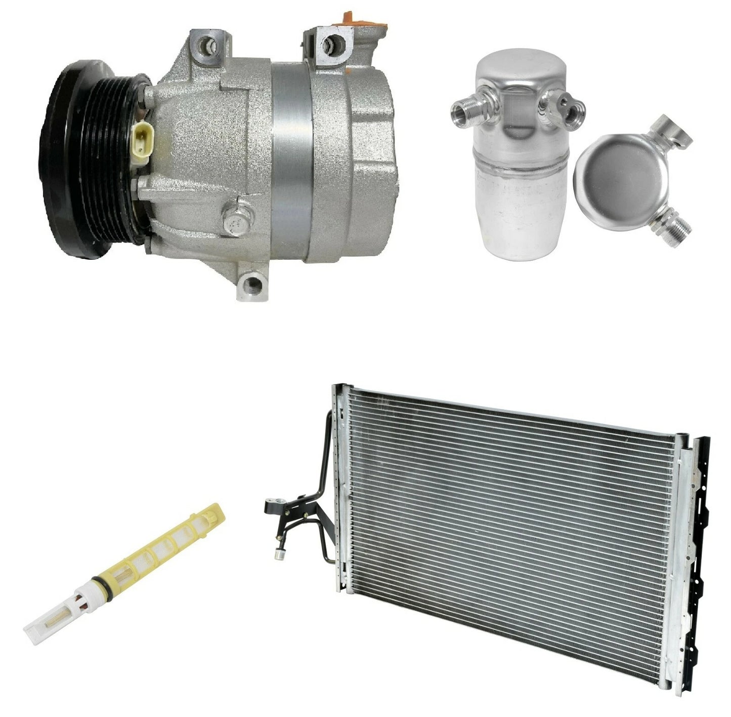 AC Compressor Kit With Condenser for Pontiac Montana 3.4L (2000–2005)