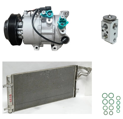 AC Compressor Kit with Condenser for Hyundai Kona 1.6L (2018–2018)