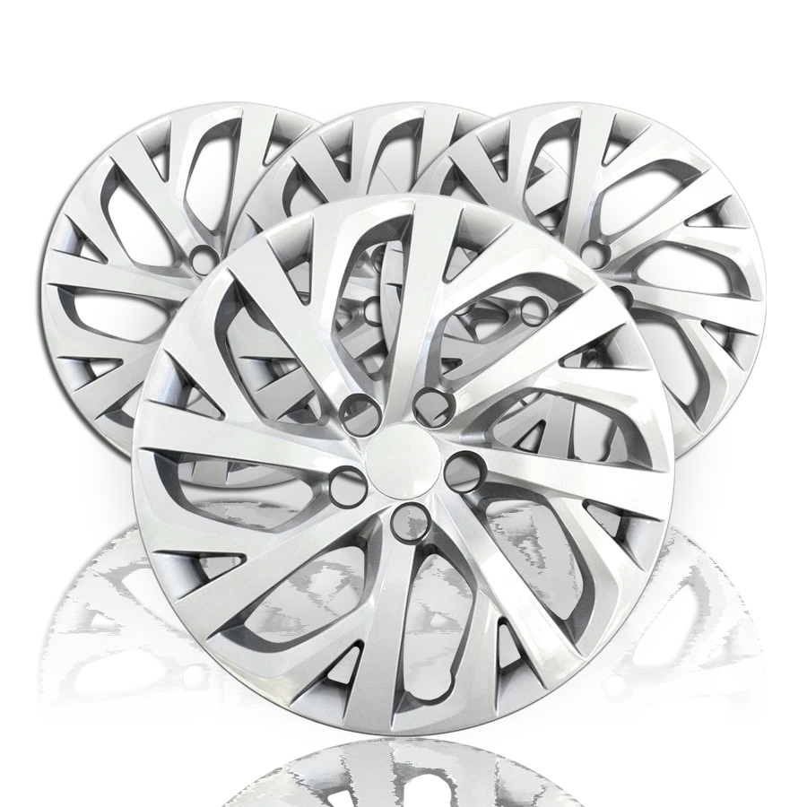 4 16" Hub Caps Full Set Wheel Covers fit Steel Rims for 2009-2019 Toyota Corolla