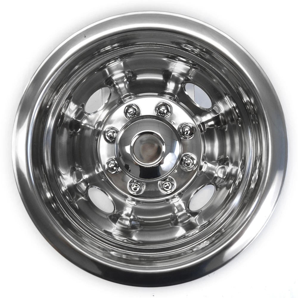 Dual Steel Wheel Simulators 16 Inch Dually Rim Skins for Chevy GMC T (1950–2010)