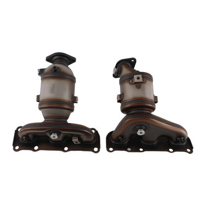 2PCS LH & RH Catalytic Converter for Hyundai Santa Fe 3.3L V6 (2013–2018)