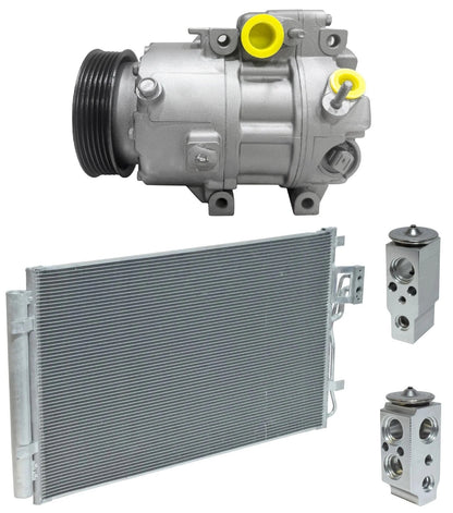 AC Compressor Kit With Condenser for Kia Sorento 3.3L (2015–2018)