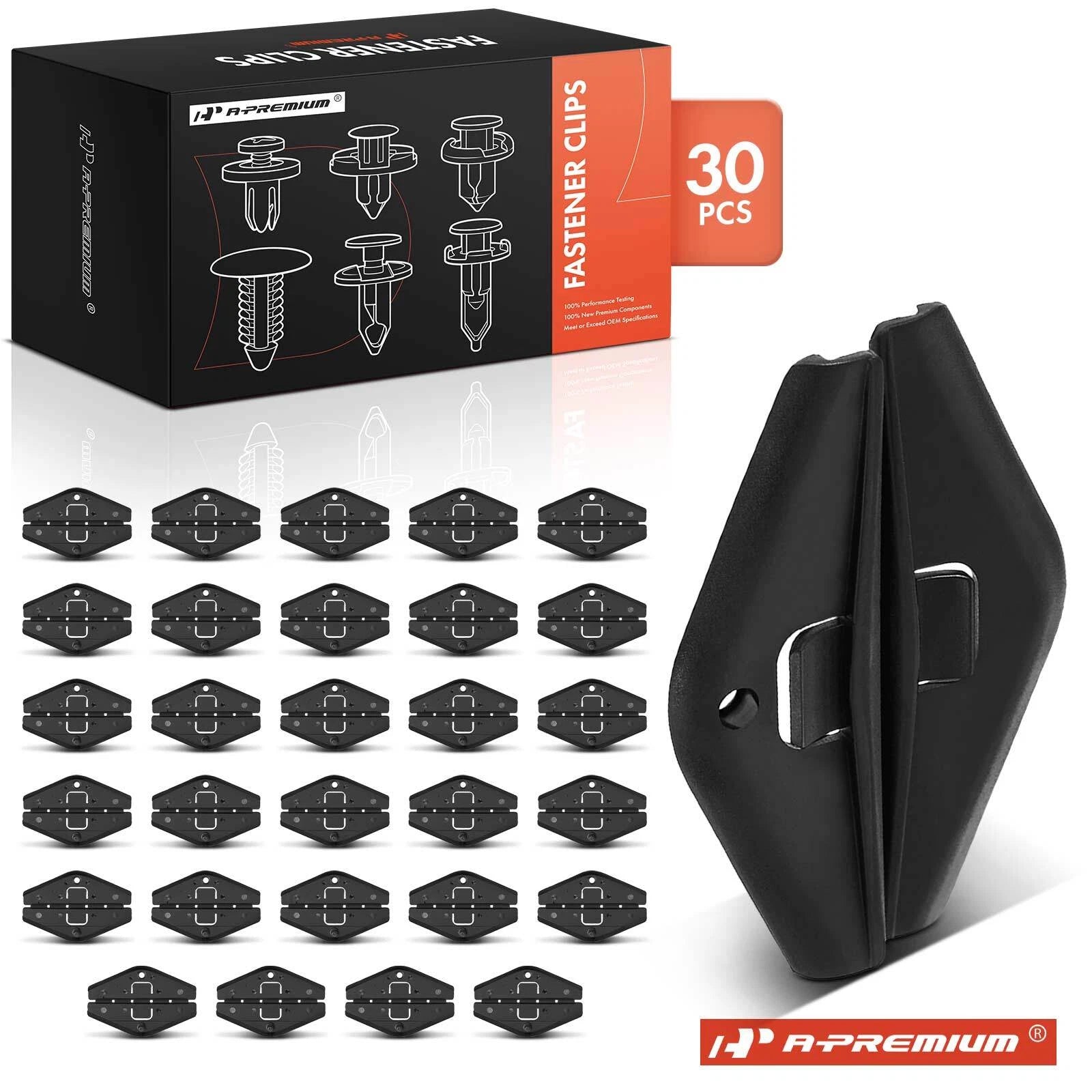 30Pcs Window Guide Retainer Clips for Buick Cadillac