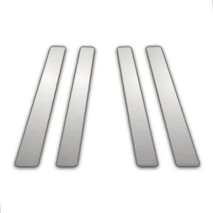 Chrome Pillar Post Covers 4Pc Replacement for Lincoln Continental (1988–1994)