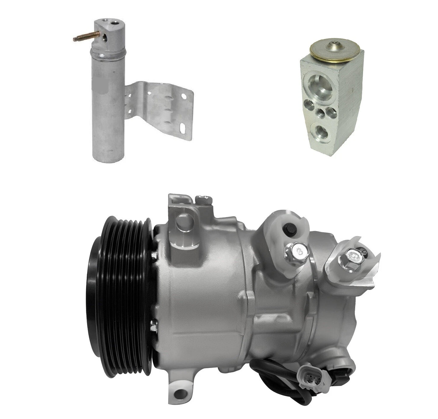 AC Compressor Kit Replacement for Dodge Caliber 2.0L (2007–2012)