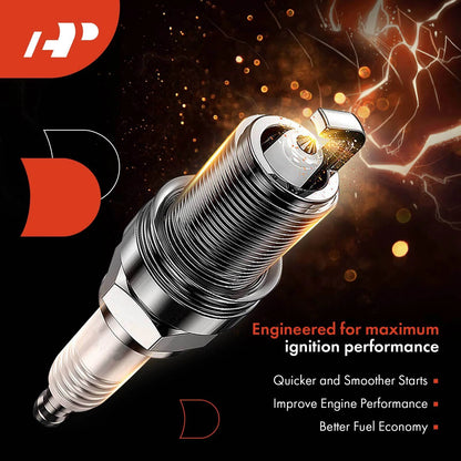 6x Iridium Platinum Spark Plugs for Nissan Pathfinder (1990–1995)