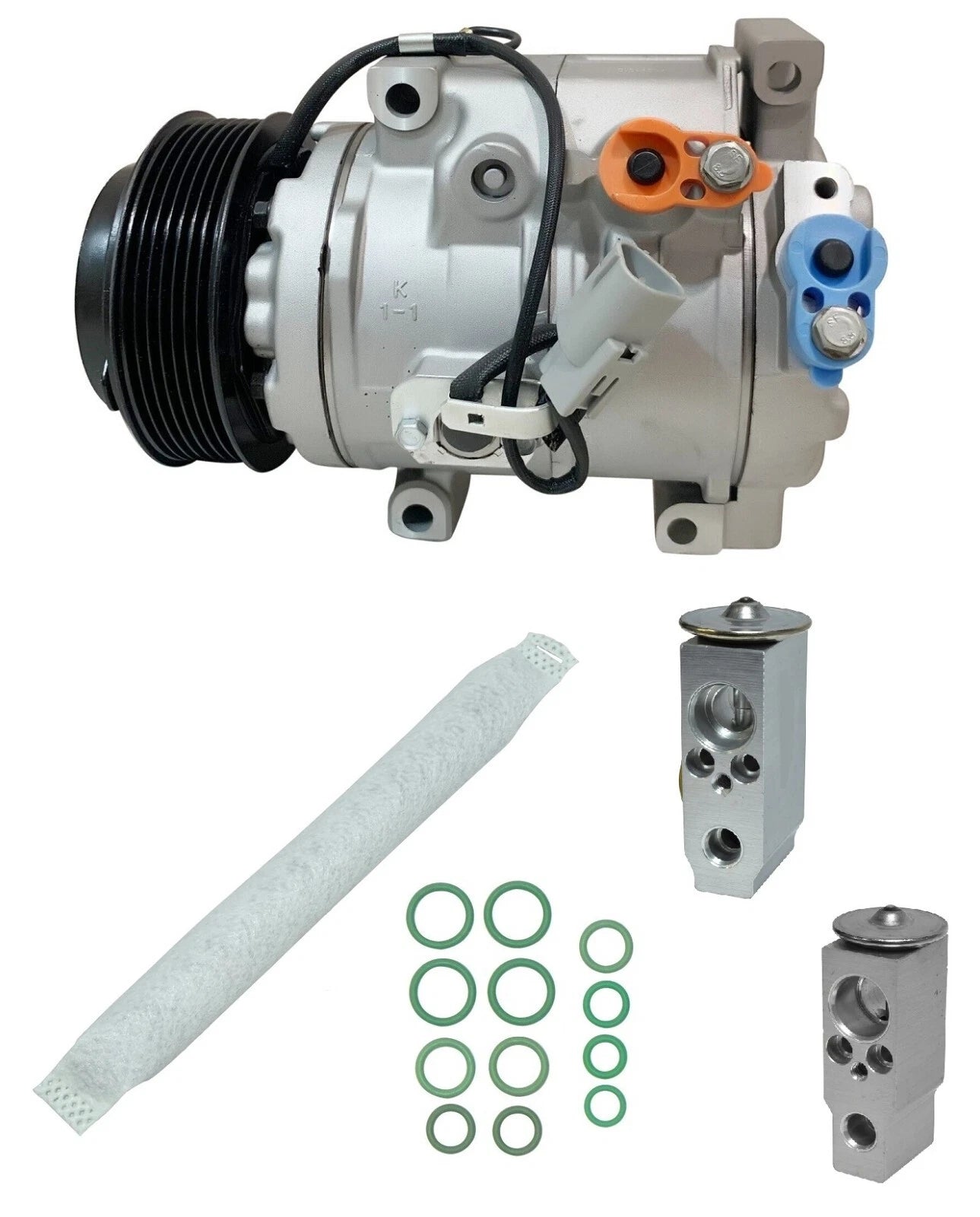 AC Compressor Kit Replacement for Toyota Land Cruiser 5.7L (2017–2017)