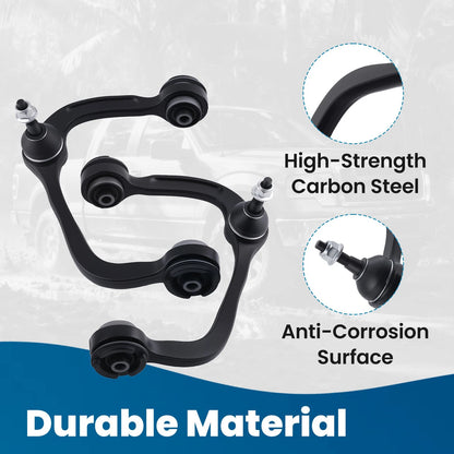 8pc Front Upper Control Arm and Tie Rod End for Ford F-150 (2007–2014)