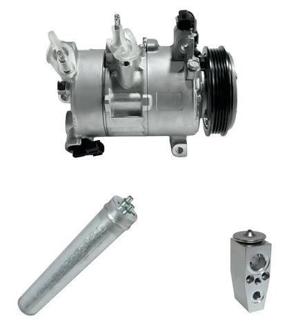 AC Compressor Kit Replacement for Ford Mustang EcoBoost 2.3L (2018–2019)