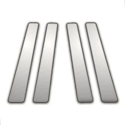 Chrome Pillar Post Covers 4Pc Replacement for Saturn Aura (2007–2009)