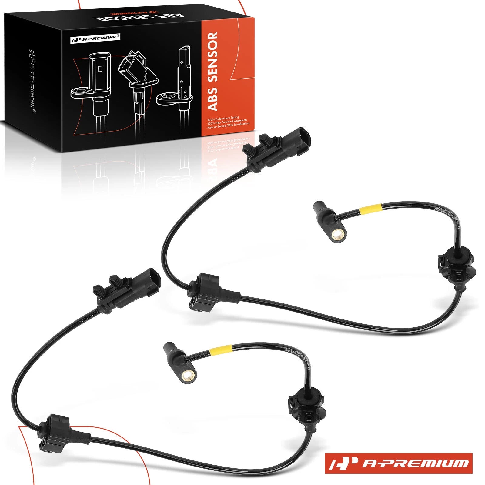 2X Rear ABS Wheel Speed Sensor for Chevy Suburban Tahoe (2020)