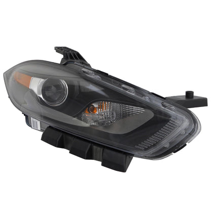 Headlight Lens Housing Passenger Side Replacement for Dodge Dart (2013–2016)