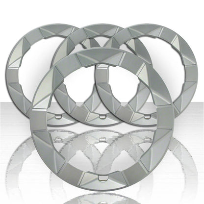 2004-2009 Toyota Prius 15" Silver ABS Wheel Trim Rings Set of Four | 15 in | 1 Month