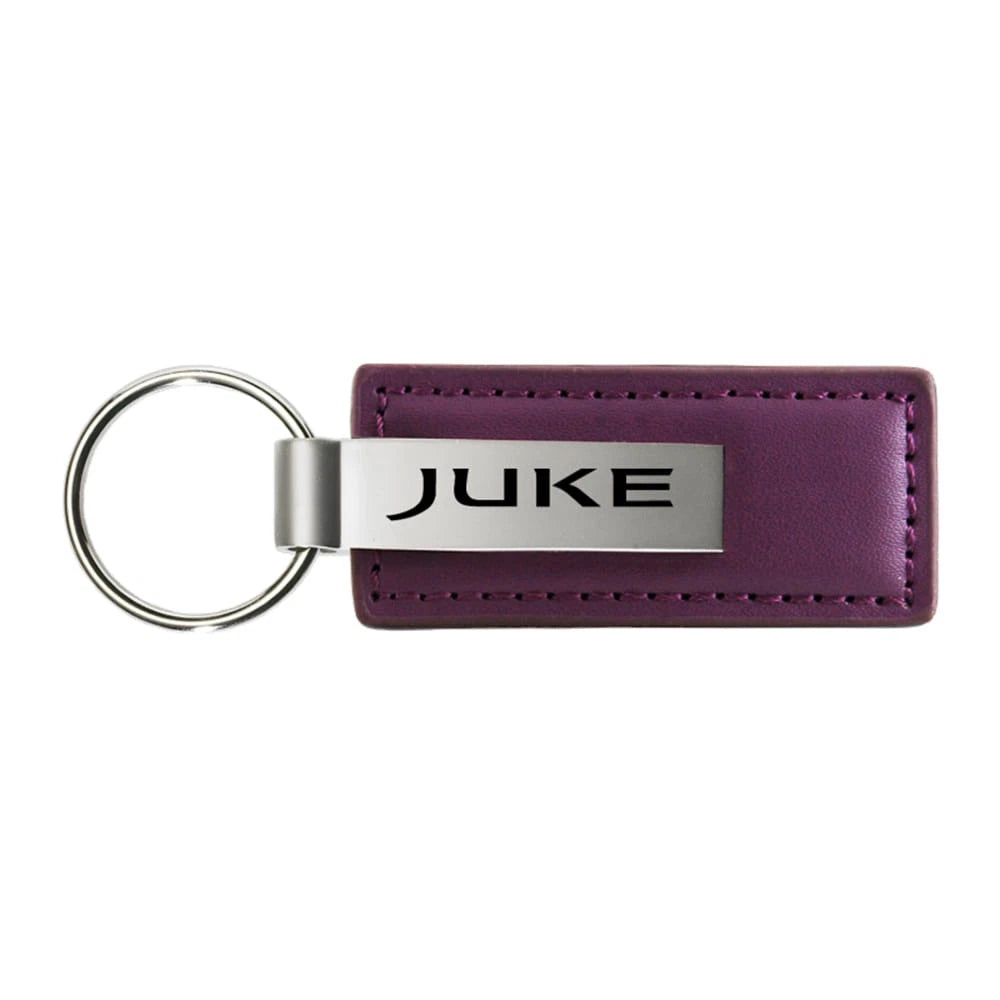Purple Leather Keychain - Officially Licensed for Nissan Juke