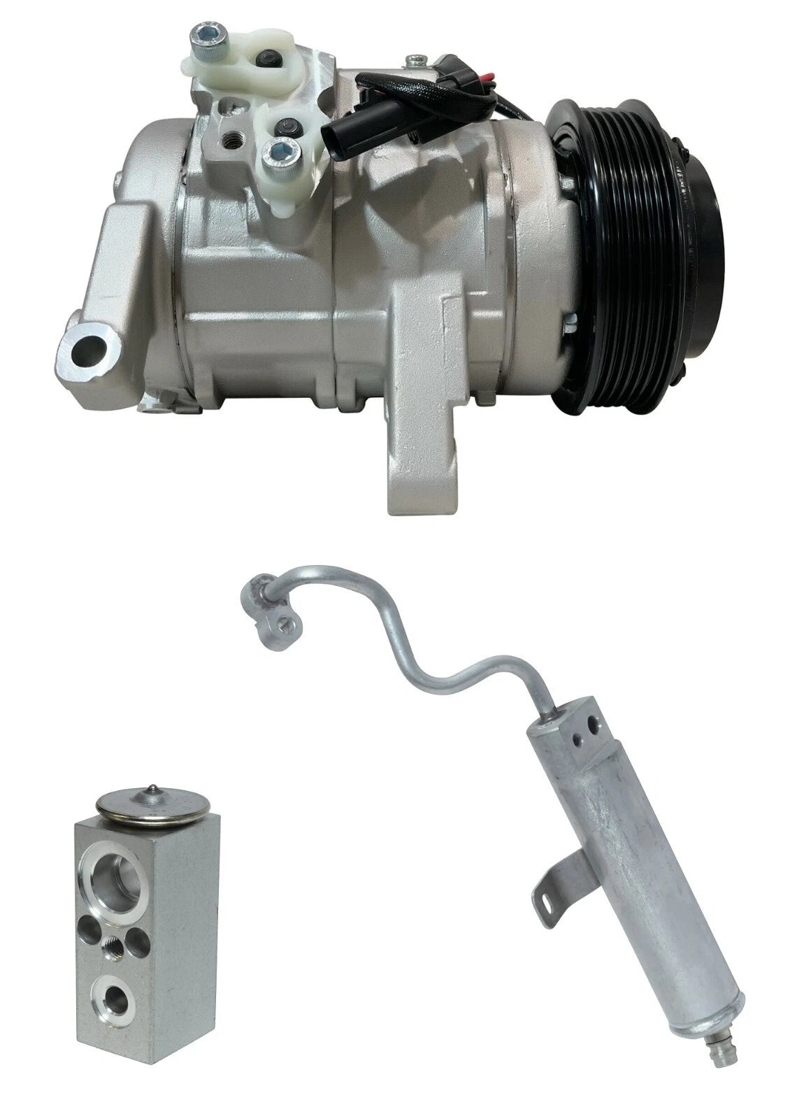 AC Compressor Kit Replacement for Jeep Commander 3.7L 4.7L (2007–2010)