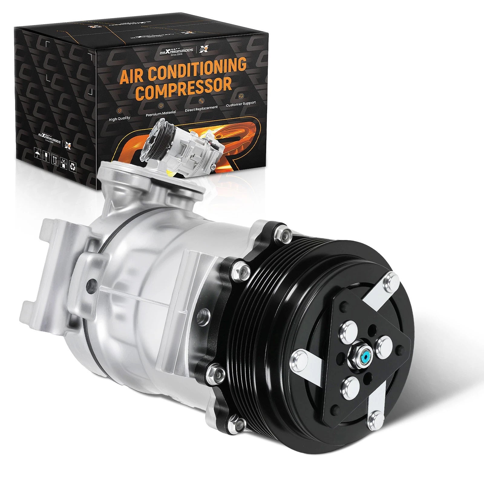 A/C Air Conditioning Compressor with Clutch for Chevrolet GMC Truck (CO20151C)