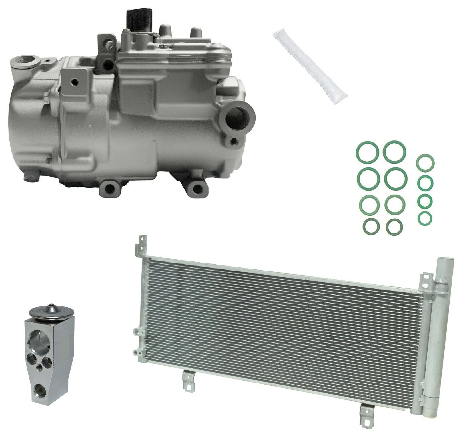 A C Compressor Kit with Condenser for Toyota Avalon Hybrid 2.5L (2015–2018)