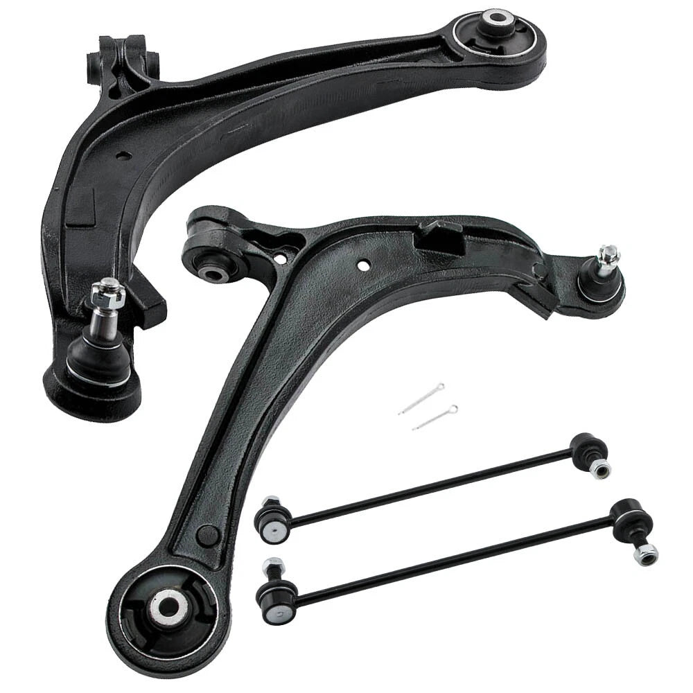 Front Lower Control Arms w/Ball Joint Sway Bar Links for Honda Odyssey (2011–2017)