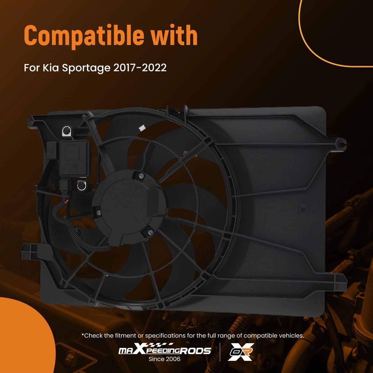 Engine Cooling Fan for Kia Sportage (2017–2022)