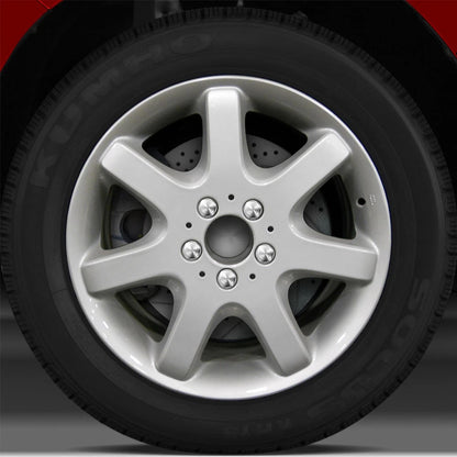 17x8.5 Factory Wheel (Bright Fine Silver) For 1998-1999 Mercedes ML320