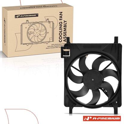 Cooling Fan Assembly with Shroud for Chevy Spark (2013–2015)