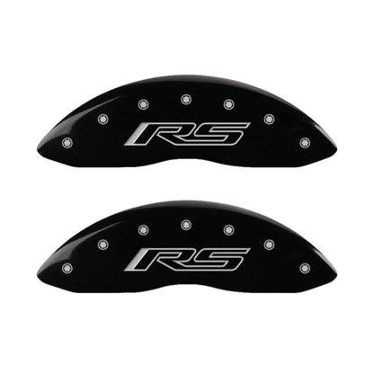 Black Caliper Covers Set Front for 2021–2024 Chevy Blazer