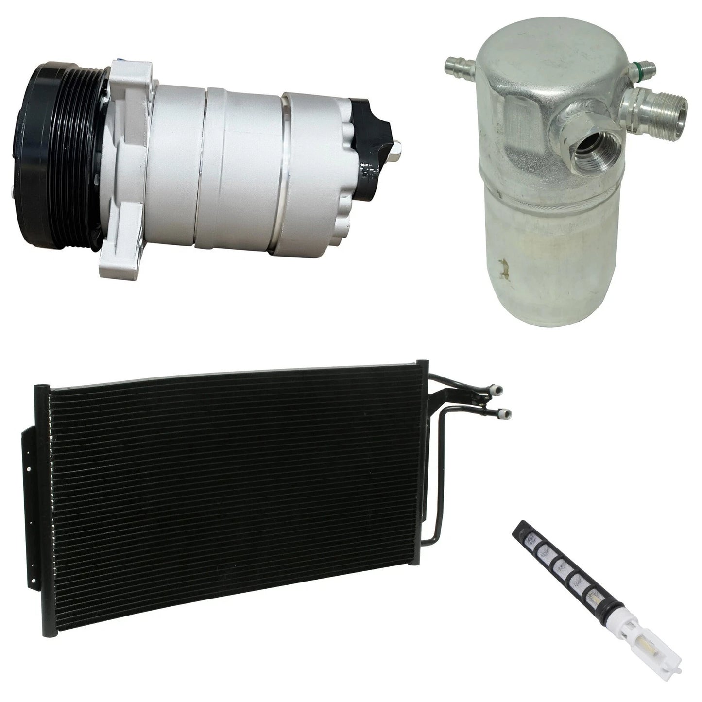 AC Compressor Kit With Condenser for Chevy Commercial Chassis 5.7L (1996–1996)