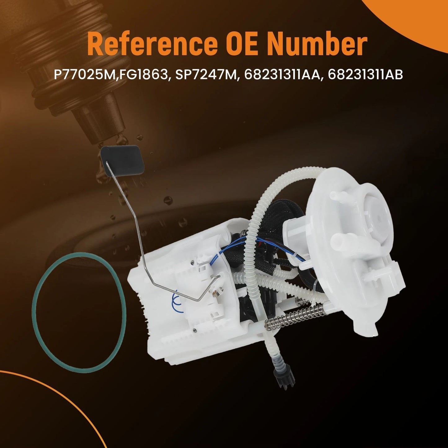 Electric Fuel Pump for Jeep Cherokee KL (2014–2018) 2.4L L4