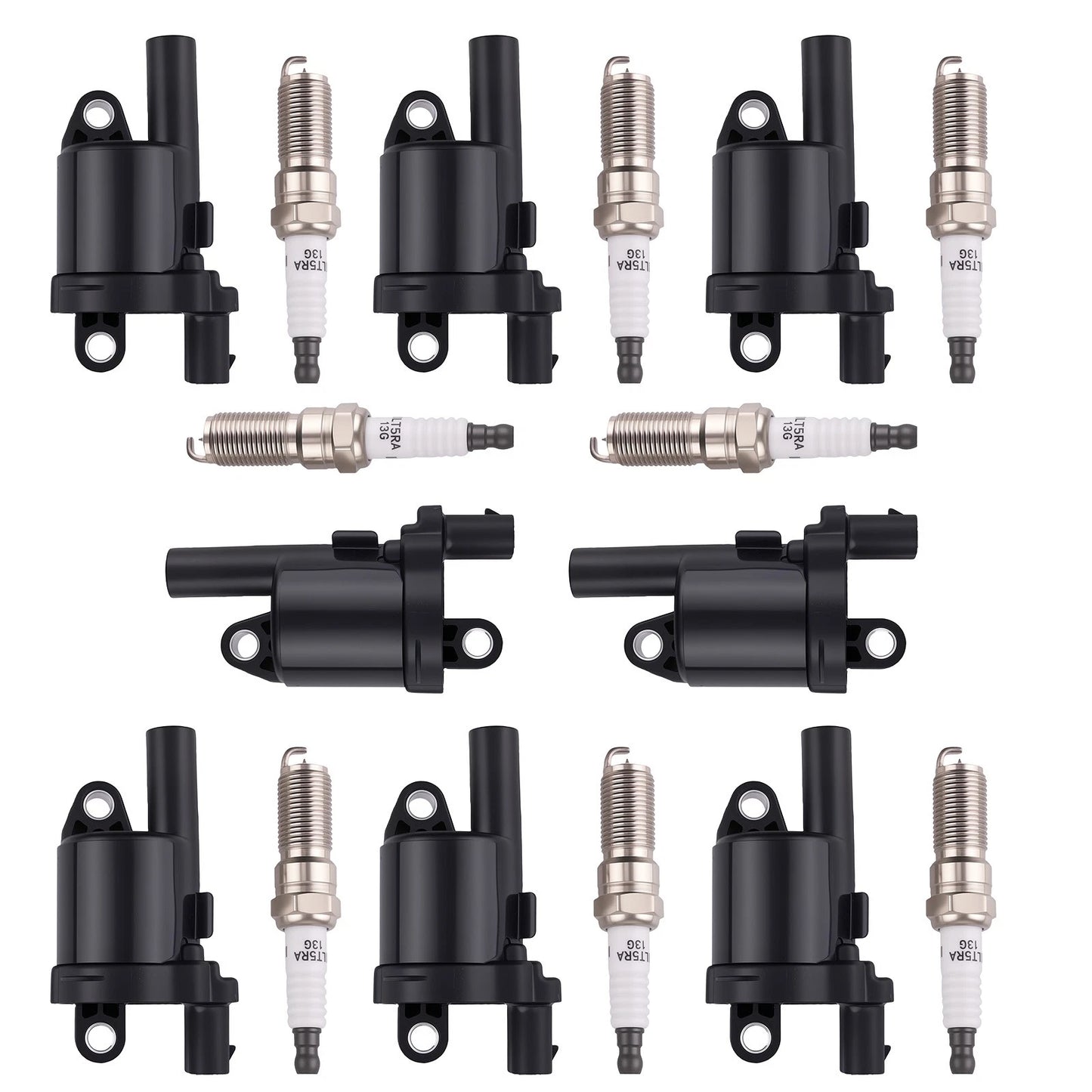 Ignition Coil and Spark Plug for Chevy Camaro Corvette (2014–2020)