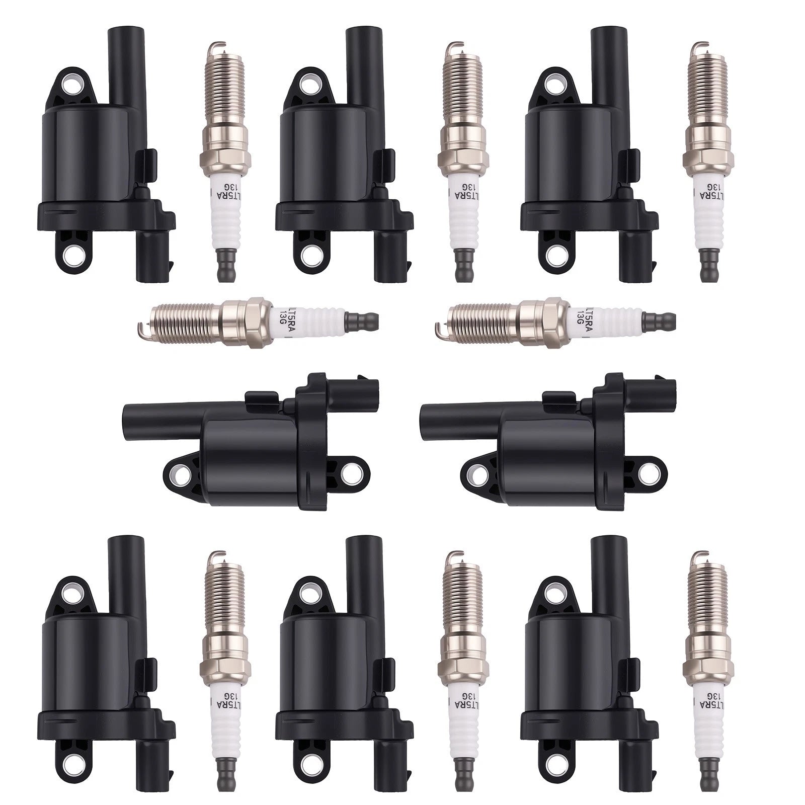 Ignition Coil and Spark Plug for Chevy Camaro Corvette (2014–2020)